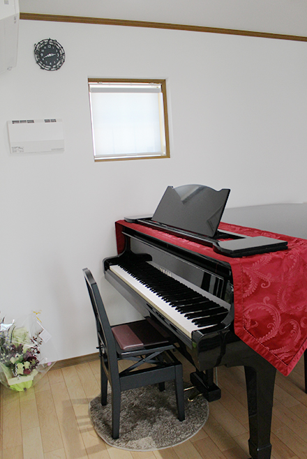グランドピアノの部屋